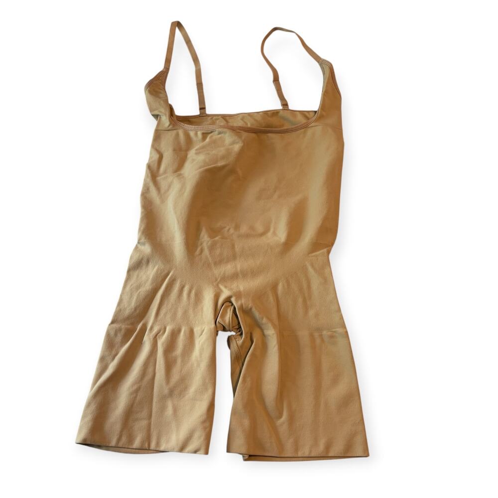 SKIMS Sculpting Bodysuit Shorts Under-bra Shapewear Nude Size 2X